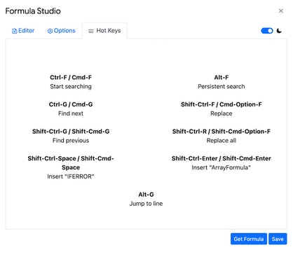 Formula Studio