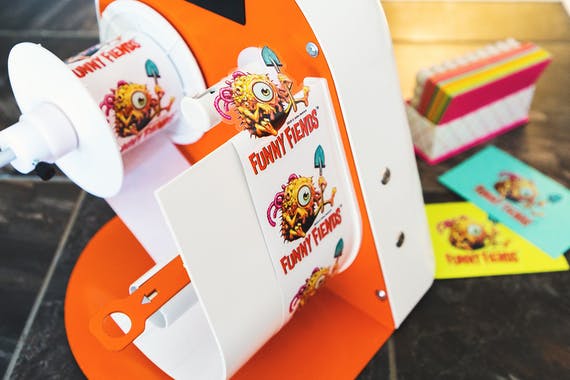 Label Dispenser by Sticker Mule