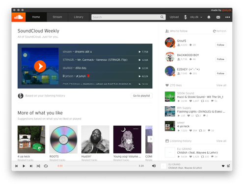SoundCloud Desktop