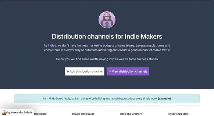 Indie Channels