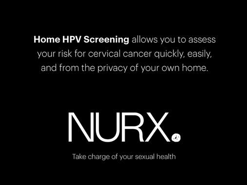 Nurx at-home HPV screening kit