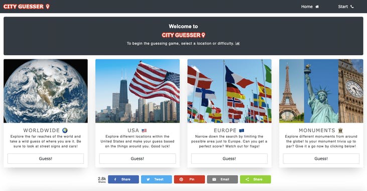 City Guesser