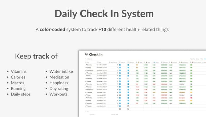 Health Hub OS (Notion Template)