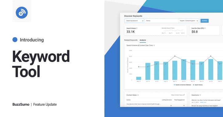 BuzzSumo Keyword Tool