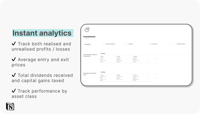 Notion Investment Dashboard