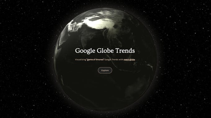 Google Globe Trends
