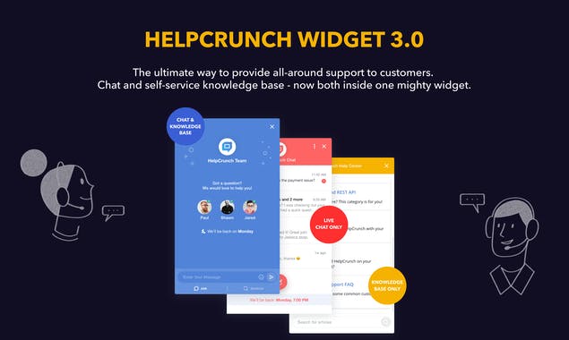 HelpCrunch Widget 3.0