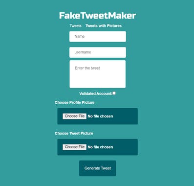 FakeTweetMaker