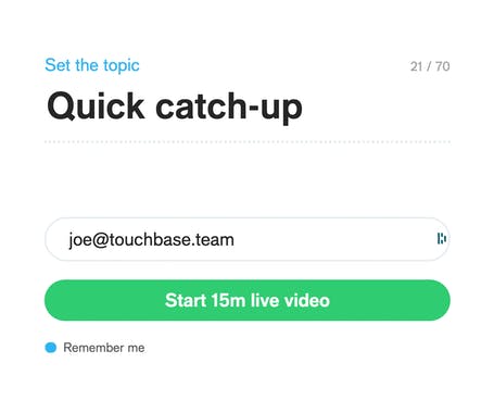 Touchbase