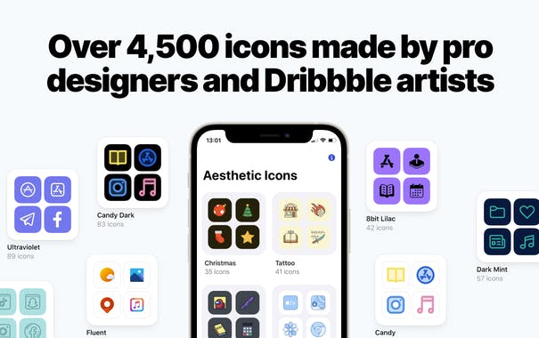 Aesthetic Icons App by Icons8