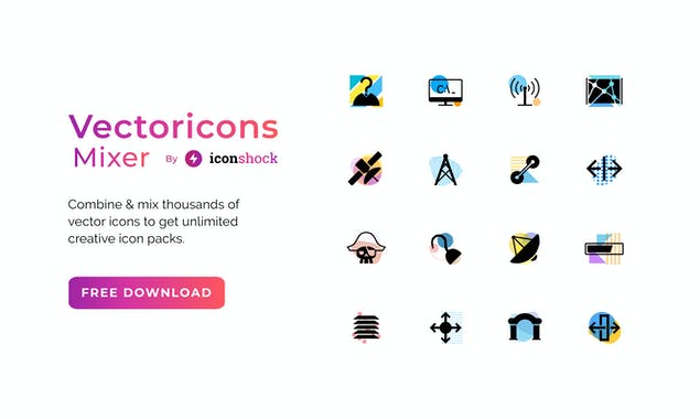VectorIcons Mixer by Iconshock