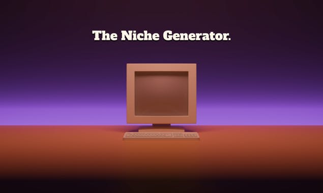 The Niche Generator