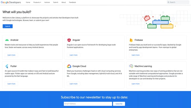 Google's Dev Library