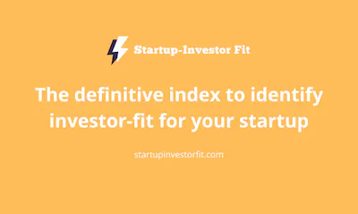 Startup-Investor Fit