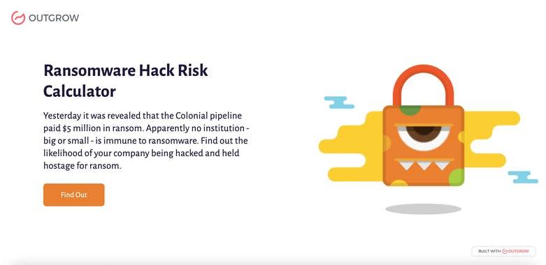 Ransomware Cyberattack Risk Calculator