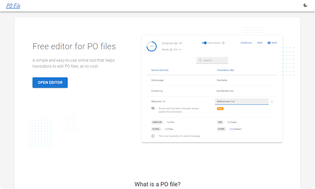 PO File Editor