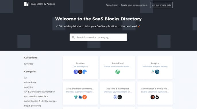 SaaS Blocks by Apideck