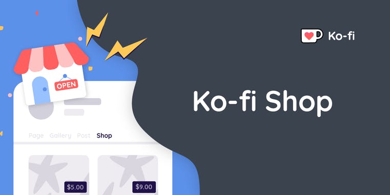 Ko-fi Shop
