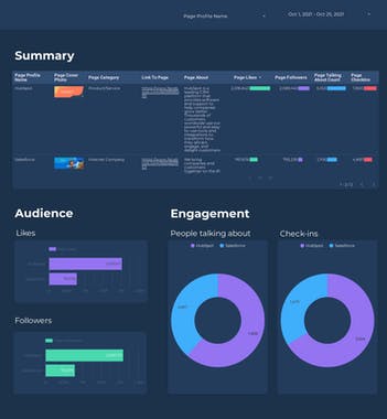 Facebook Reports by Porter