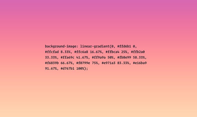 CSS Color Gradient Generator