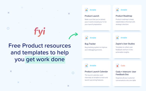 Product Resources List