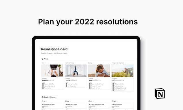 Notion Resolution Board