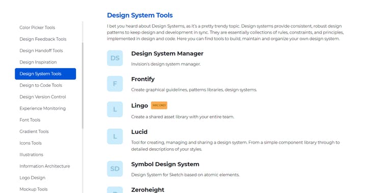 Awesome Design Tools