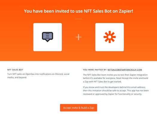 NFT Sales Bot