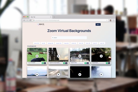 Free Zoom Backgrounds by RemoteTeam.com