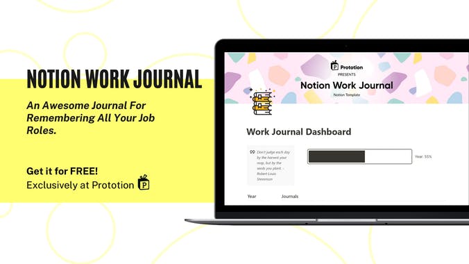 Notion Work Journal