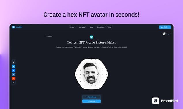 Twitter NFT avatar maker