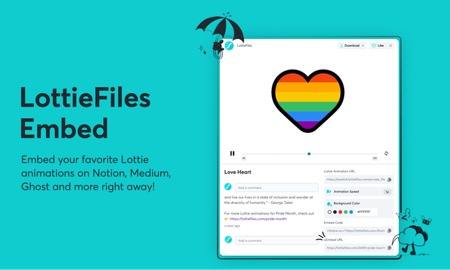 LottieFiles Embed