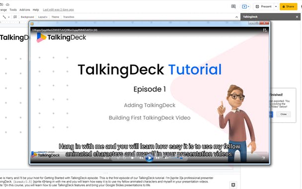 TalkingDeck