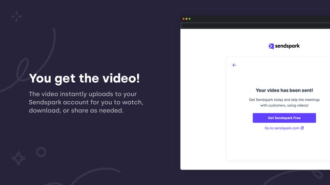 Request Video by Sendspark