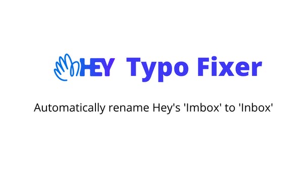 Hey Typo Fixer