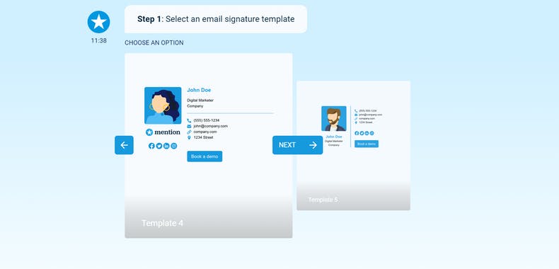 Free Email Signature Template Generator