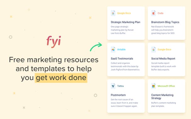 Marketing Resources List