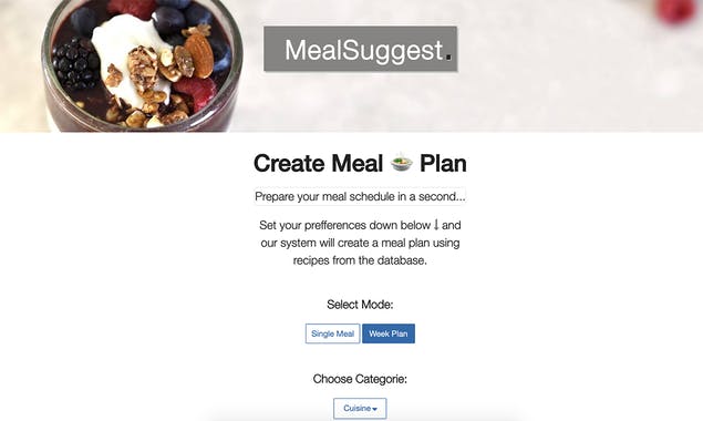 MealSuggest