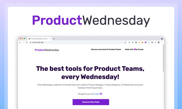 Product Wednesday