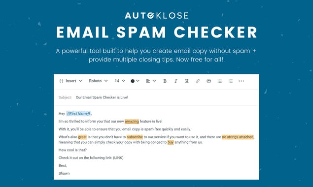 Email Spam Checker by Autoklose