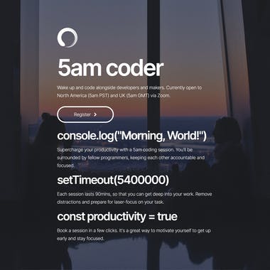 5am Coder