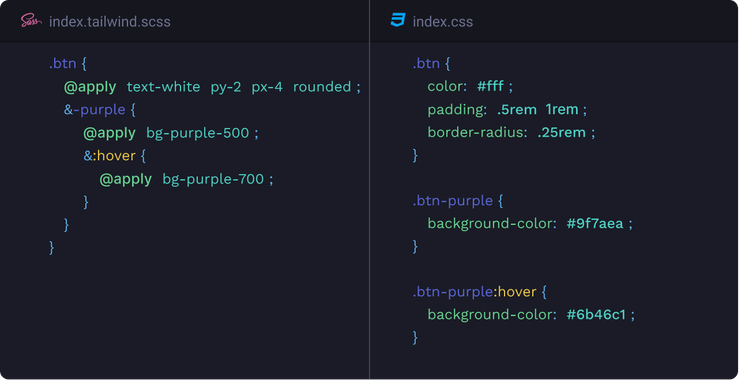 Tailwind CSS Transpiler