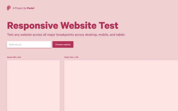 Responsive Website Test