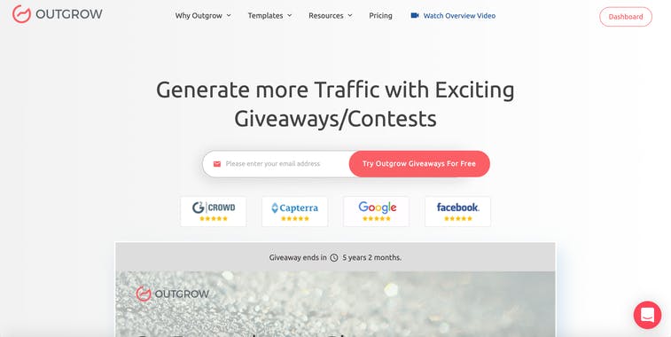 Outgrow Contests & Giveaways