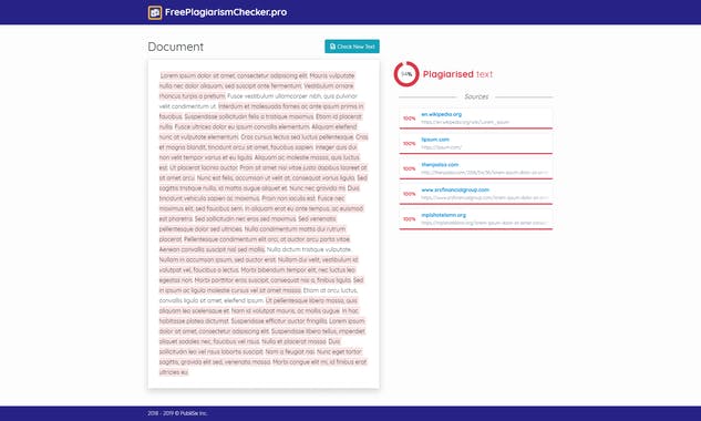 FreePlagiarismChecker