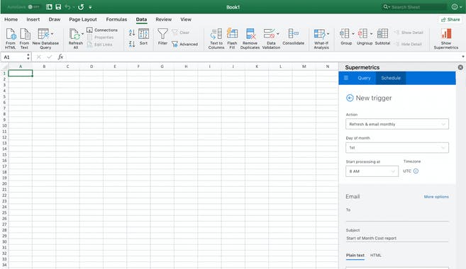 Supermetrics for Excel