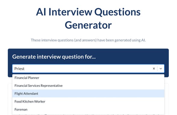 AI Answers to Interview Questions 🤯