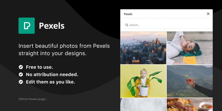 Pexels for Figma