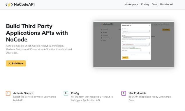NoCodeAPI