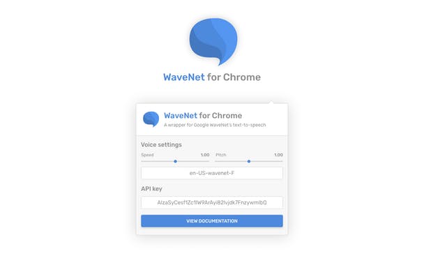 WaveNet for Chrome